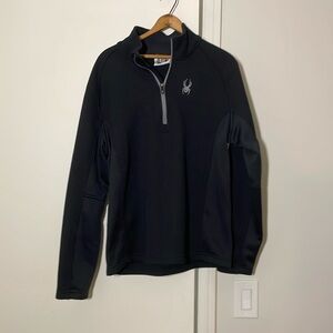 Spyder men’s black sweater, size L